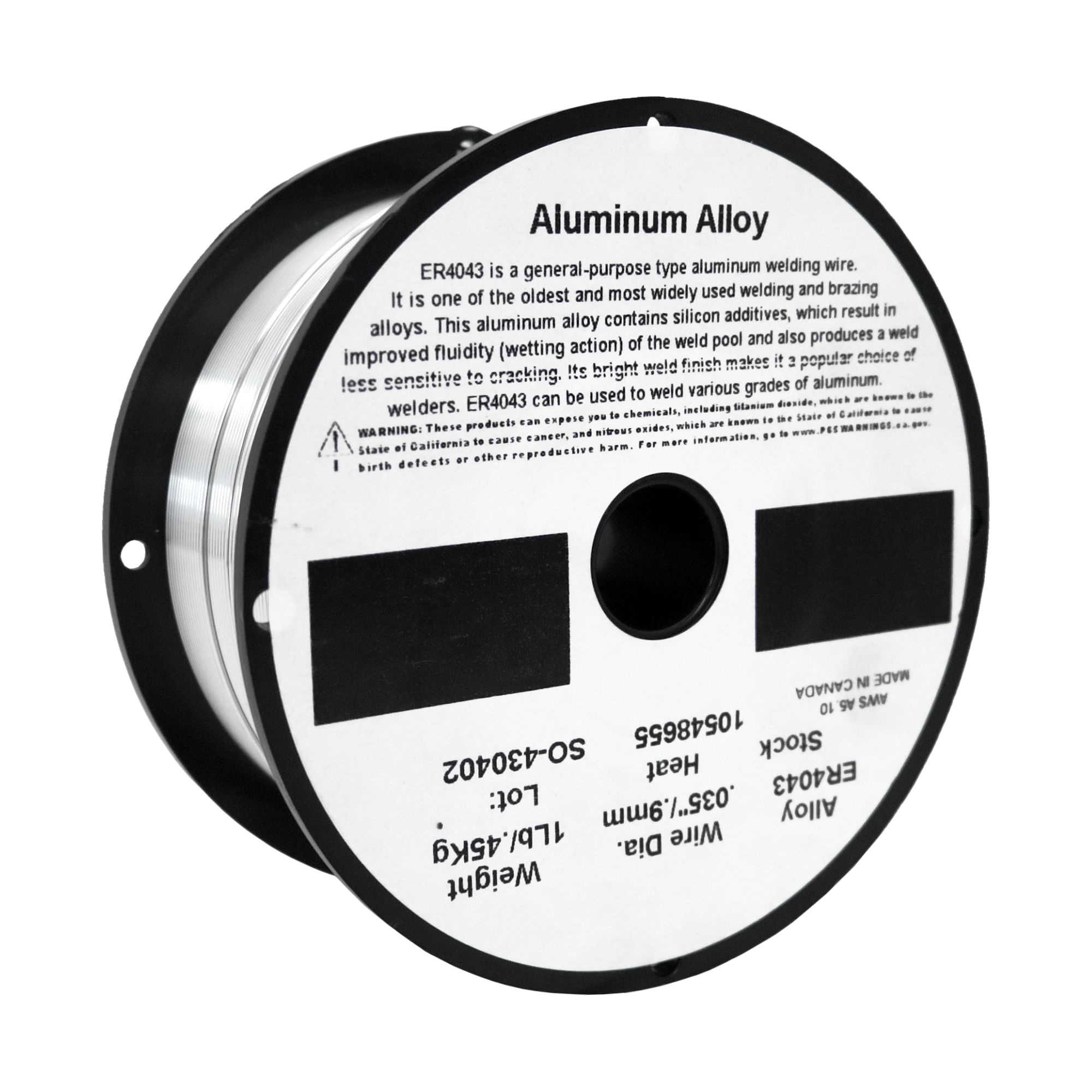 US Forge .035in. ER4043 MIG Wire — 1lb., Model# 0669
